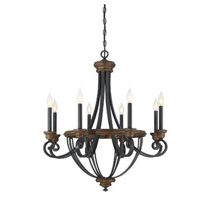 Nanteuil 8-Light Candle-Style Chandelier