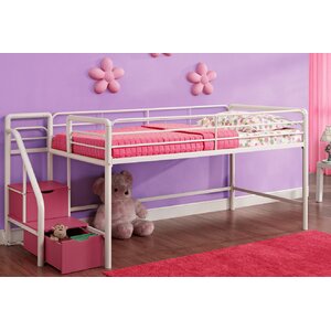 Catalina Junior Twin Loft Bed with Storage