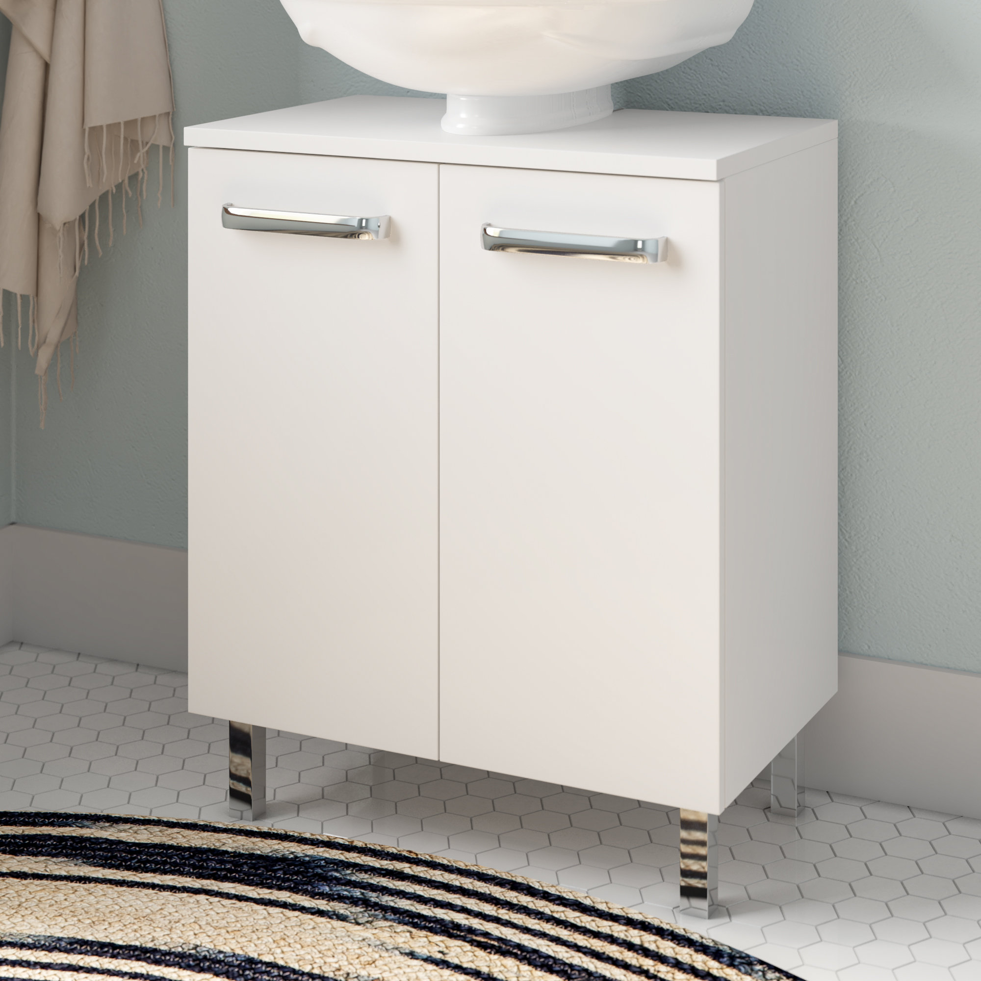 Wiesbaden 6 x 6cm Under Sink Storage Unit