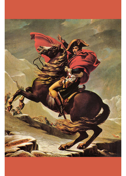 Buyenlarge Napoleon Crosses The Great St Bernard Pass By Jacques