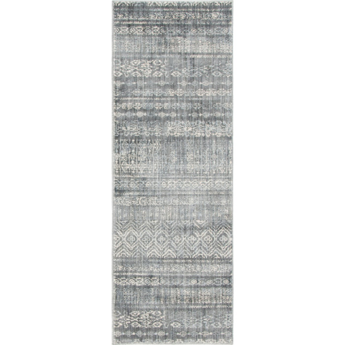 Williston Forge Grey 9 0 X 12 0 Solaris Rug Reviews Wayfair Ca