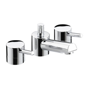 Bristan Waschtischarmatur Prism mit Abfluss