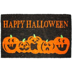 Halloween Pumpkins Doormat