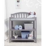 vintage gray changing table