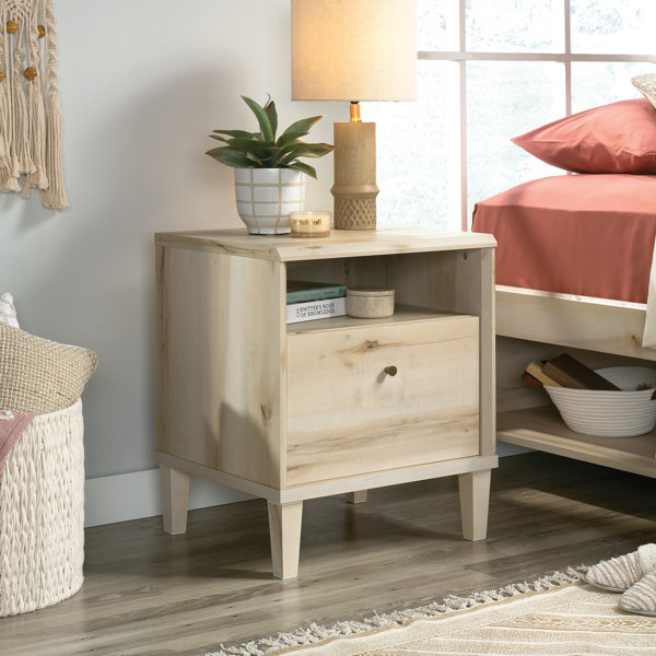 Honey Maple Nightstand Wayfair