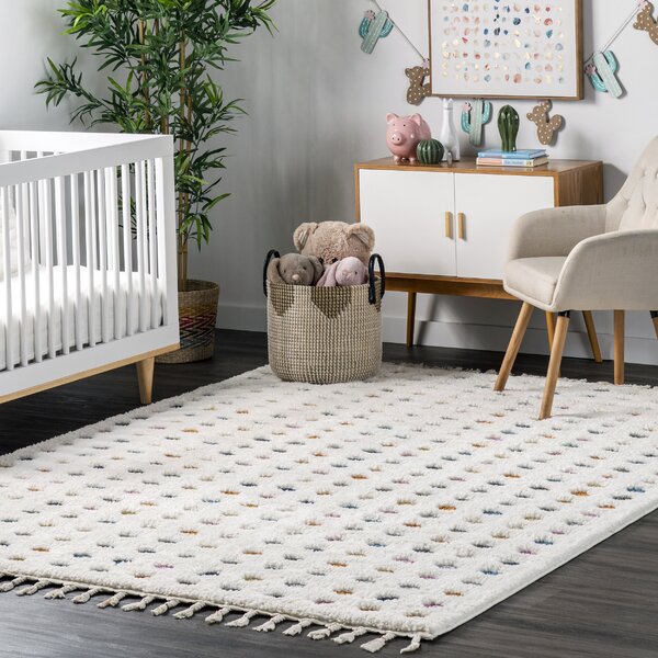Childrens Rug Soft Kids Playroom Mat High Quality Bunny Design Nursery Carpet 