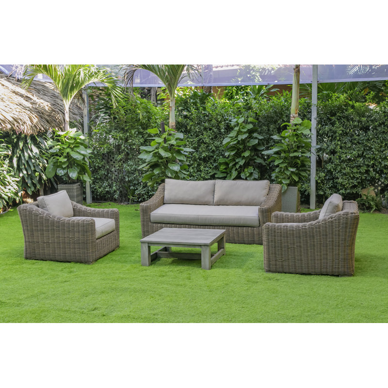 Rosecliff Heights Jazmine 4 Piece Rattan Sofa Seating Group With Cushions Wayfair Man, i love when i have an idea for a video, and it turns out the complete opposite. jazmine 4 piece rattan sofa seating group with cushions