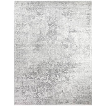 Bungalow Rose Herzig Oriental Blue Area Rug Wayfair