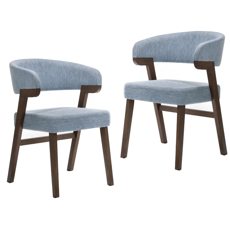 George Oliver Daughtrey Modern Blue Dining Chair Wayfair George Oliver Daughtrey Modern Blue