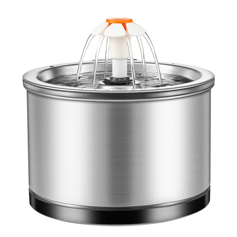 stainless pet fountain