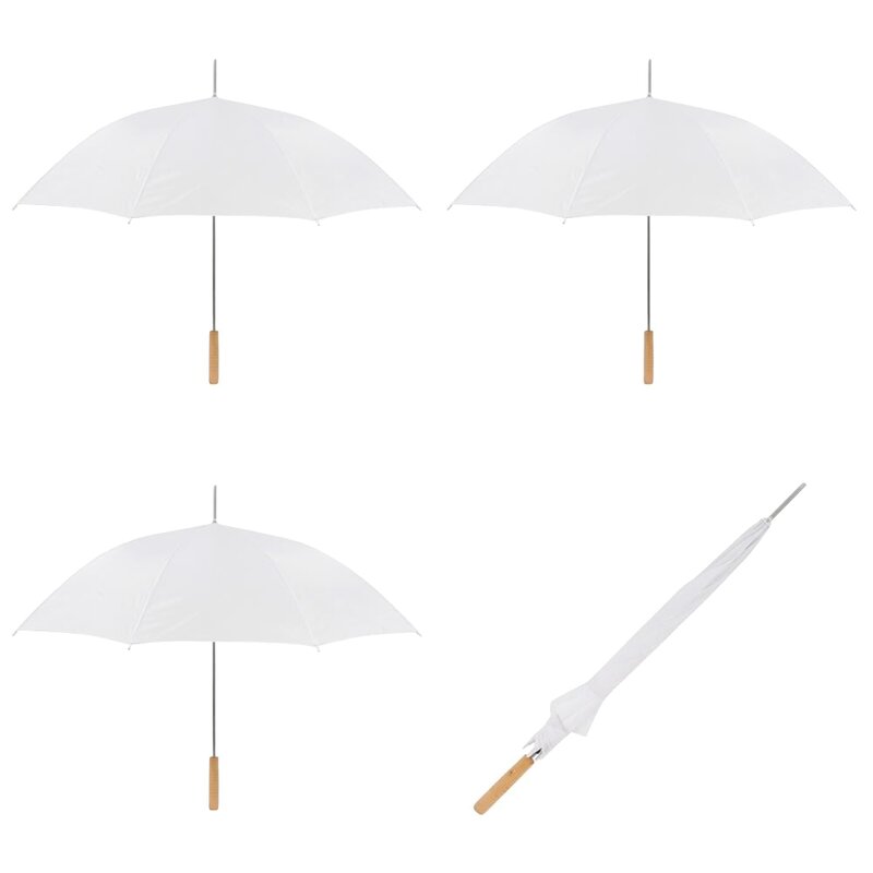 white wedding umbrella next day delivery