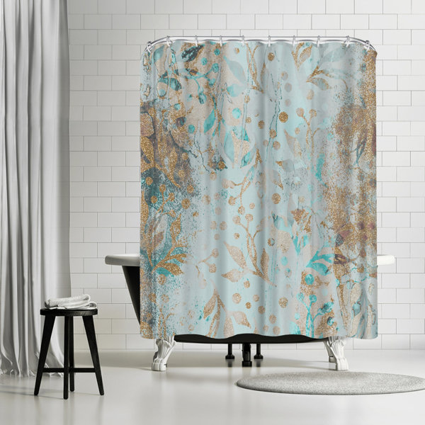 pastel shower curtain