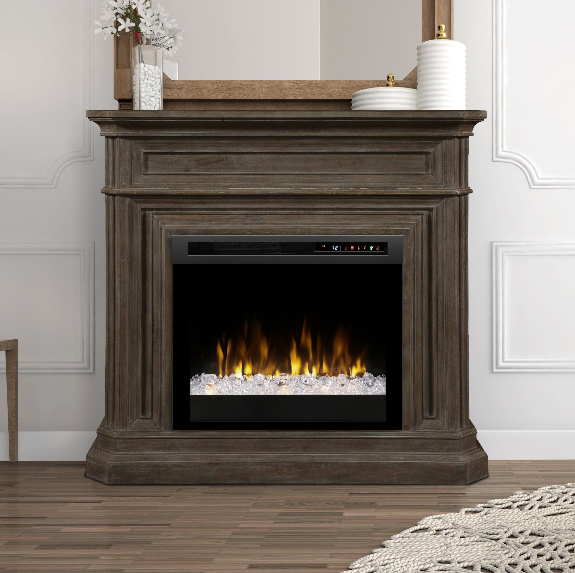 Dimplex Ophelia Electric Fireplace Wayfair Ca