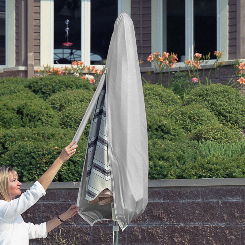 Symple Stuff Cantilever Water Resistant Patio Umbrella Cover With 3 Year Warranty Reviews Wayfair