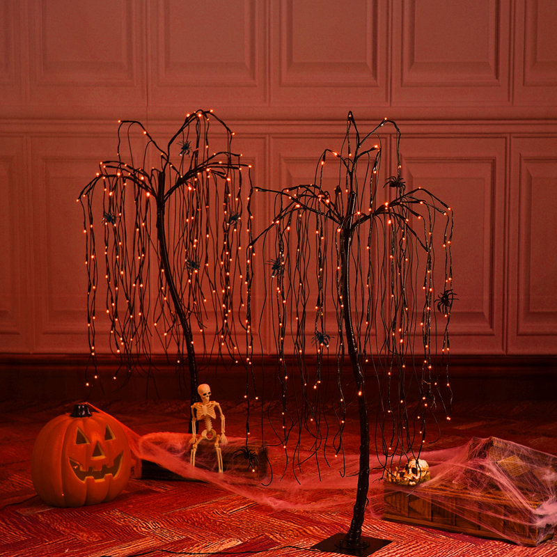 Halloween Tree 160 Light Lighted Trees