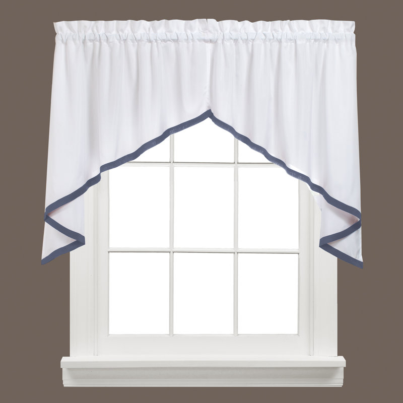 Charlton Home Navarre Swag Curtain Valance Reviews Wayfair
