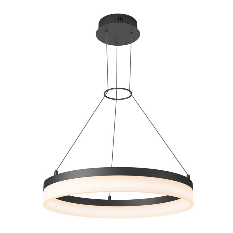 Artika Optical LED Pendant Light Matte Black