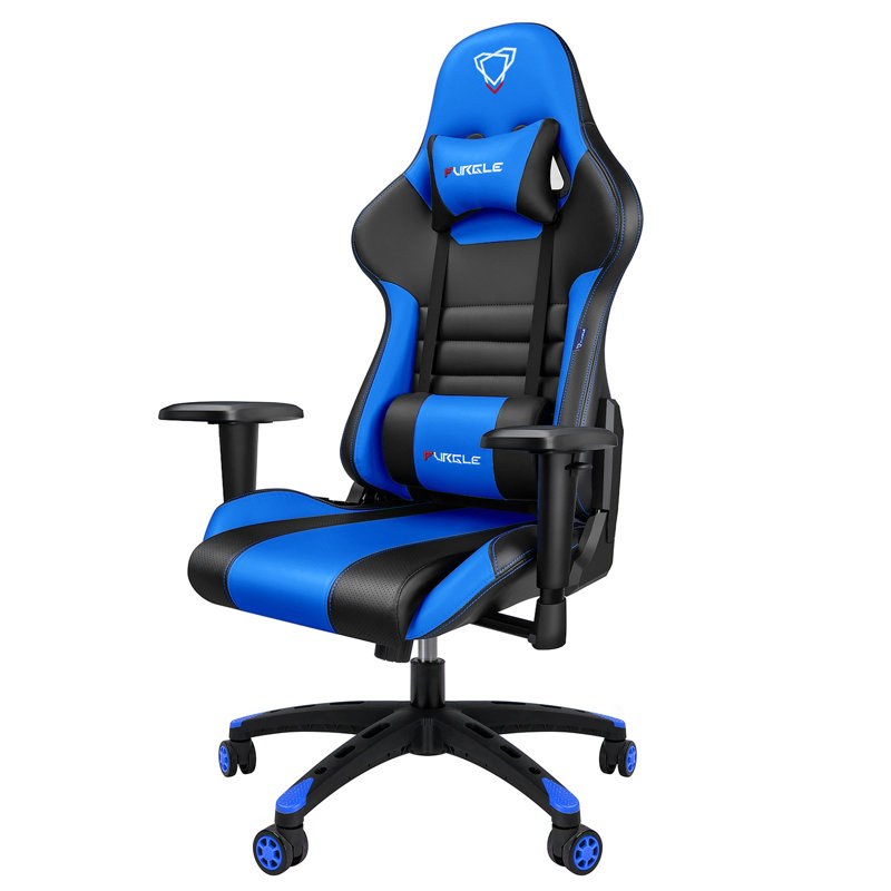 blue gaming chair