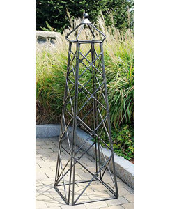 Lattice Steel Obelisk Trellis