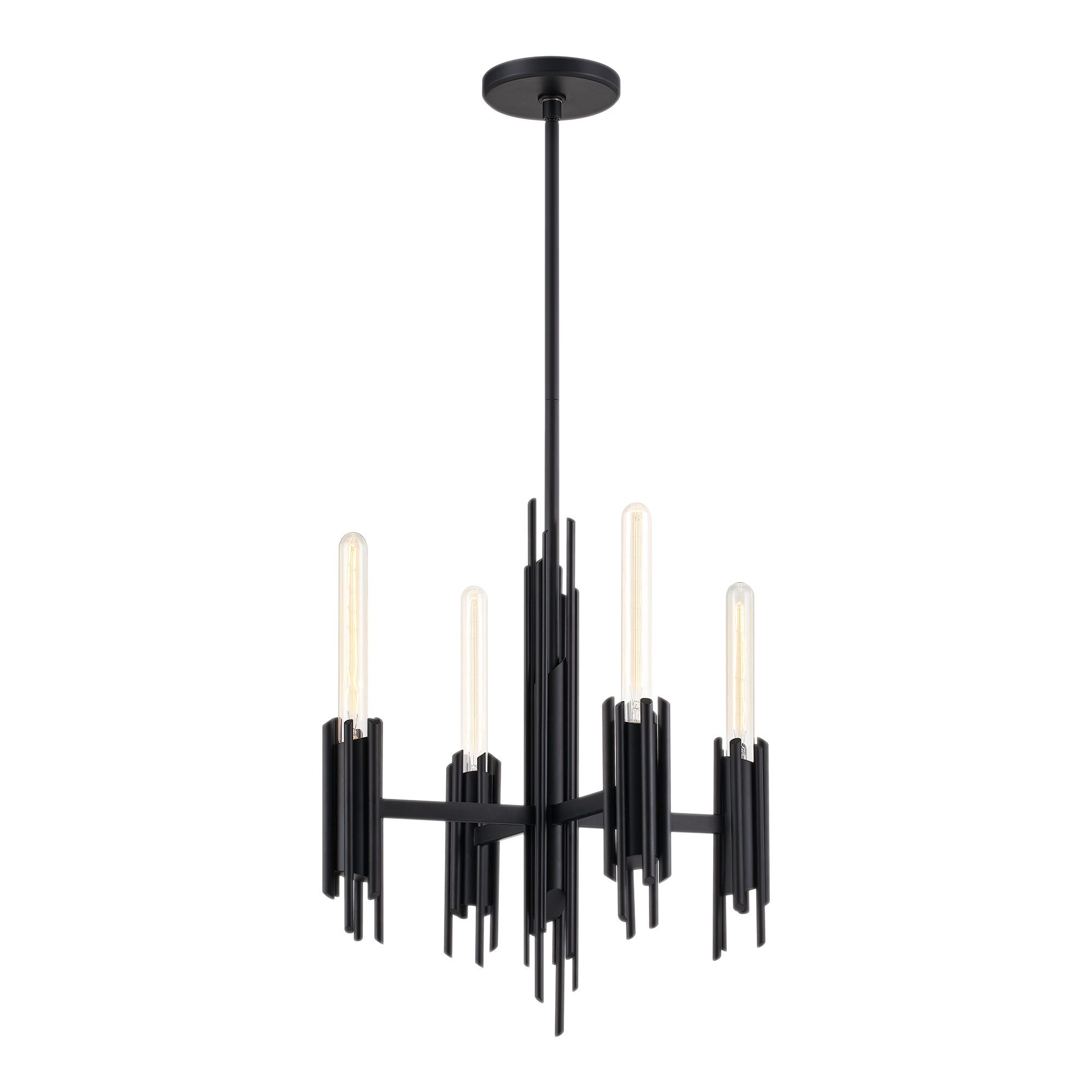 Alora Lighting Torres 4 - Light Modern Linear Chandelier | Wayfair