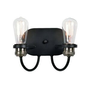 Georgeanna 2-Light Armed Sconce