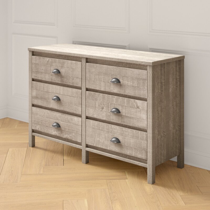 Bedias 6 Drawer Double Dresser & Reviews | Joss & Main