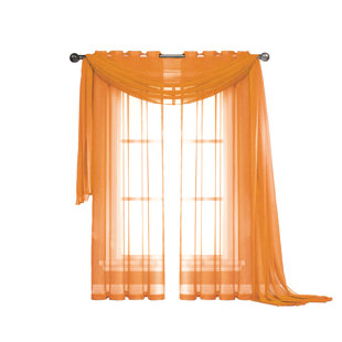 Burnt Orange Window Scarf Wayfair Quickview