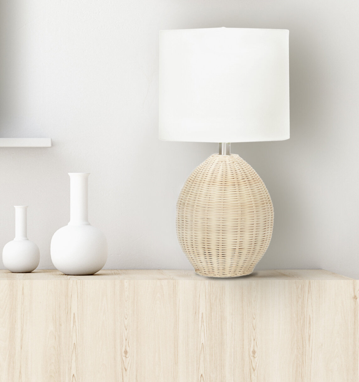 Joss Main Marciniak Natural Table Lamp Reviews Wayfair