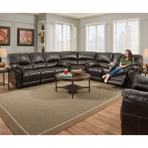Fisher Reclining Sectional by Alcott H..