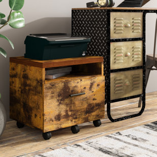 Go to store & view more images Williston Forge Karina Lateral 1-Drawer Vertical Filing Cabinet
