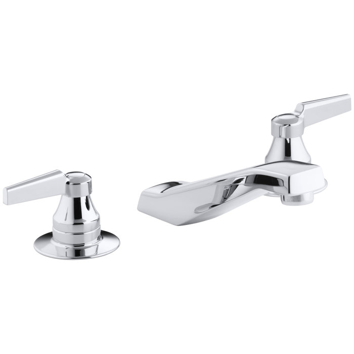 Kohler Triton Widespread Commercial Bathroom Sink Base Faucet With