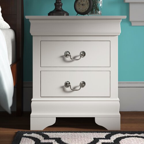 Bolt Furniture Louis Phillipe 2 Drawer Nightstand Reviews Wayfair