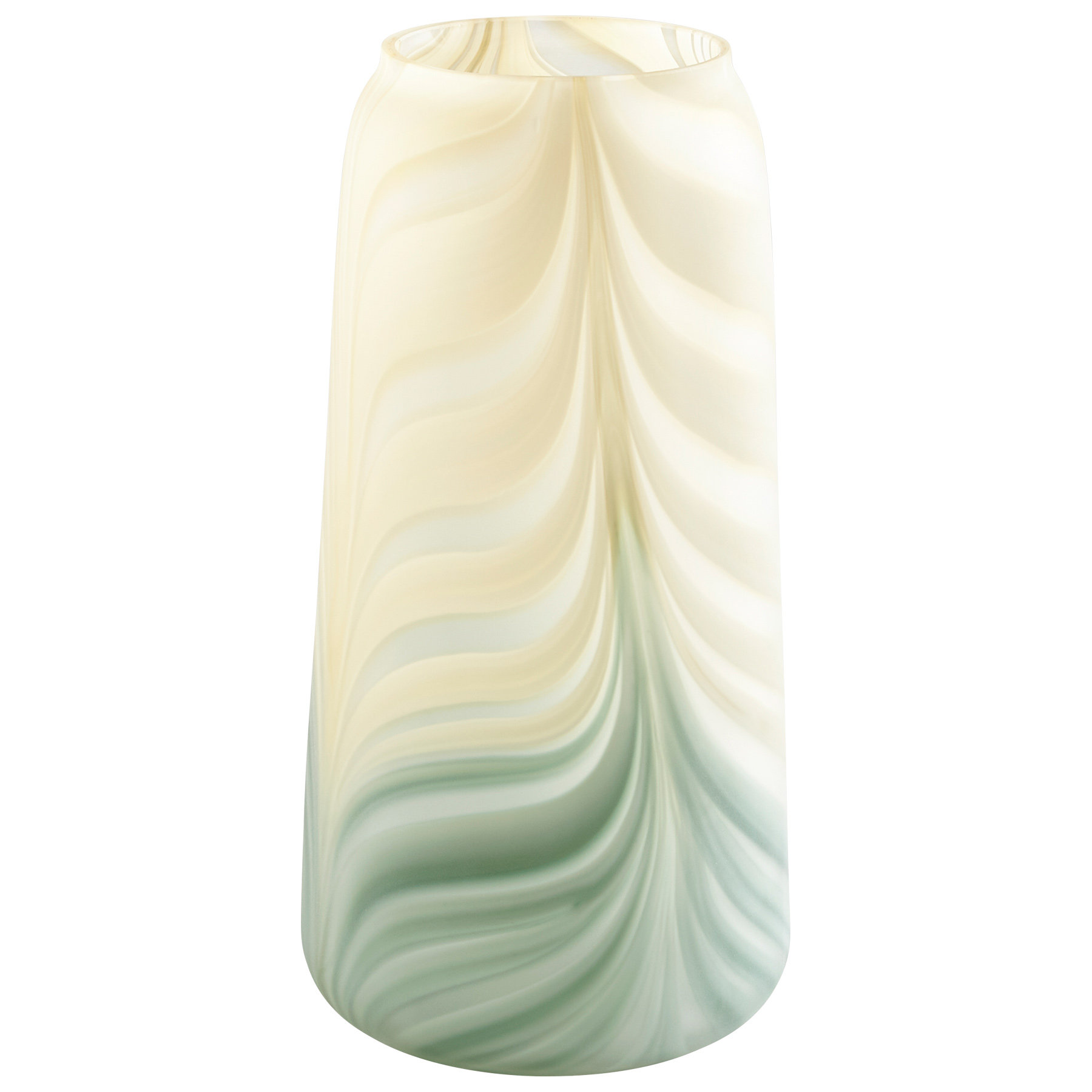 Cyan Design Yellow Green Glass Table Vase Reviews Perigold