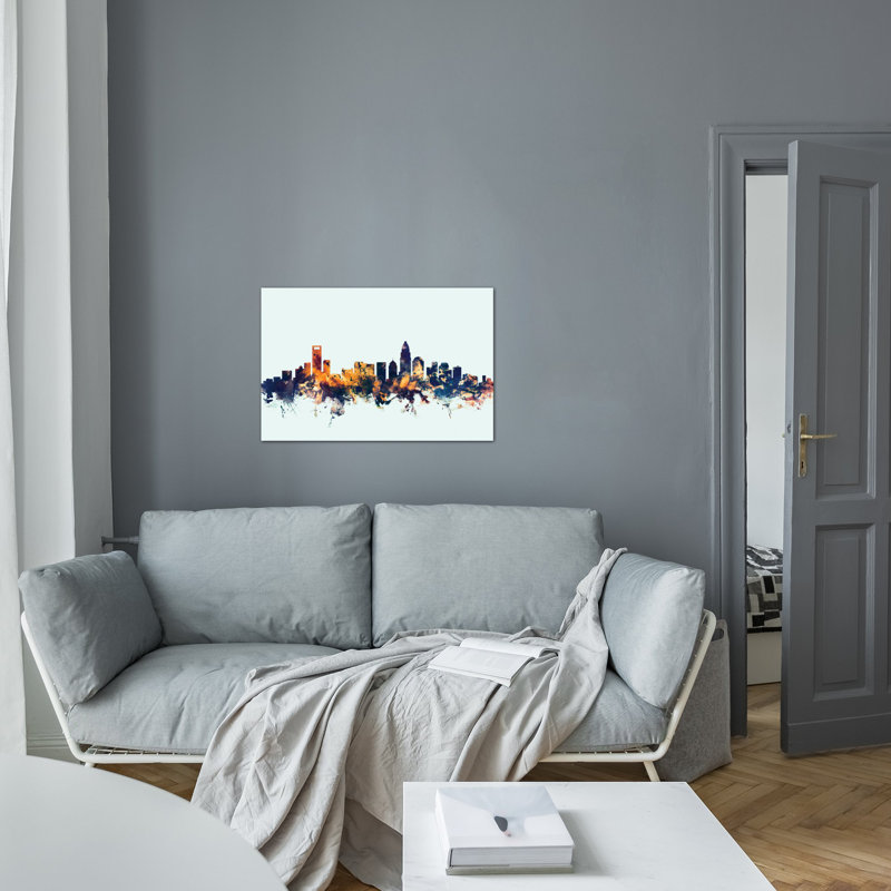 East Urban Home Skyline Series Charlotte North Carolina Usa On