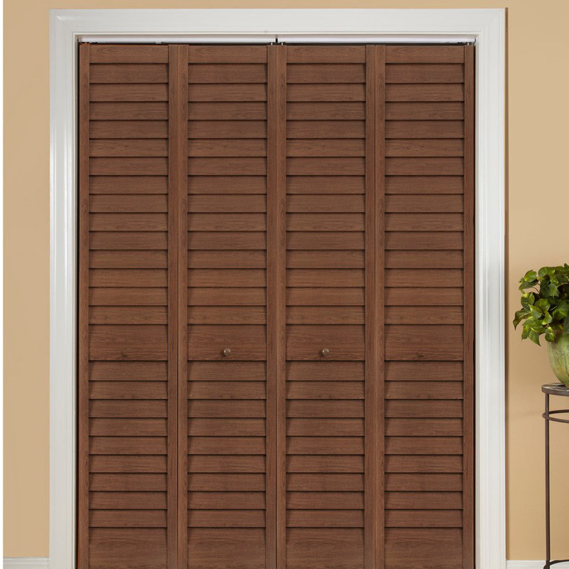 Home Fashion Technologies Louvered PVC/Vinyl BiFold Doors & Reviews