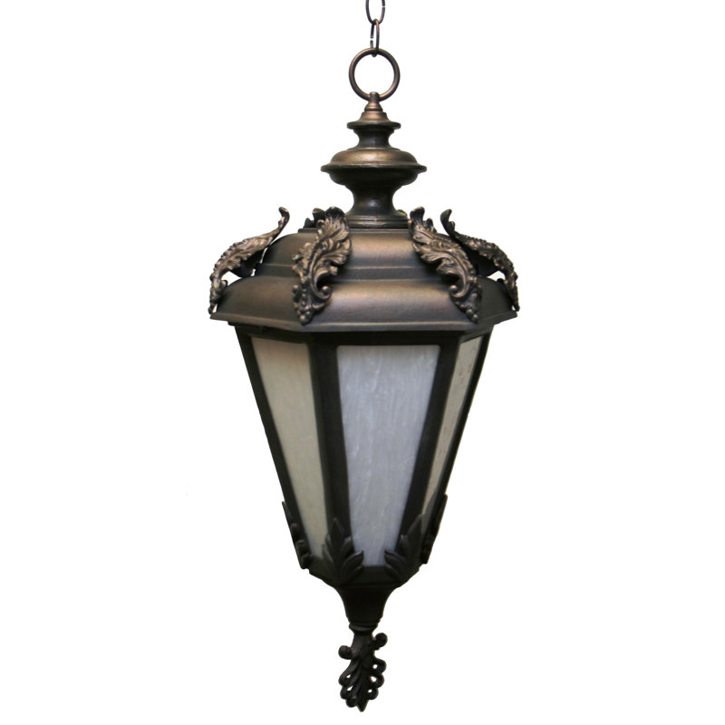 Alcott Hill Petrey 3 Bulb Outdoor Hanging Lantern Wayfair