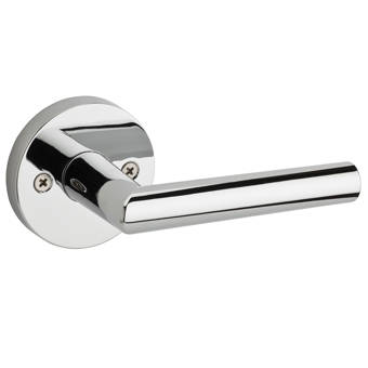 154milrdt15 514 26 Kwikset Milan Passage Door Lever With Round Rosette Reviews Wayfair