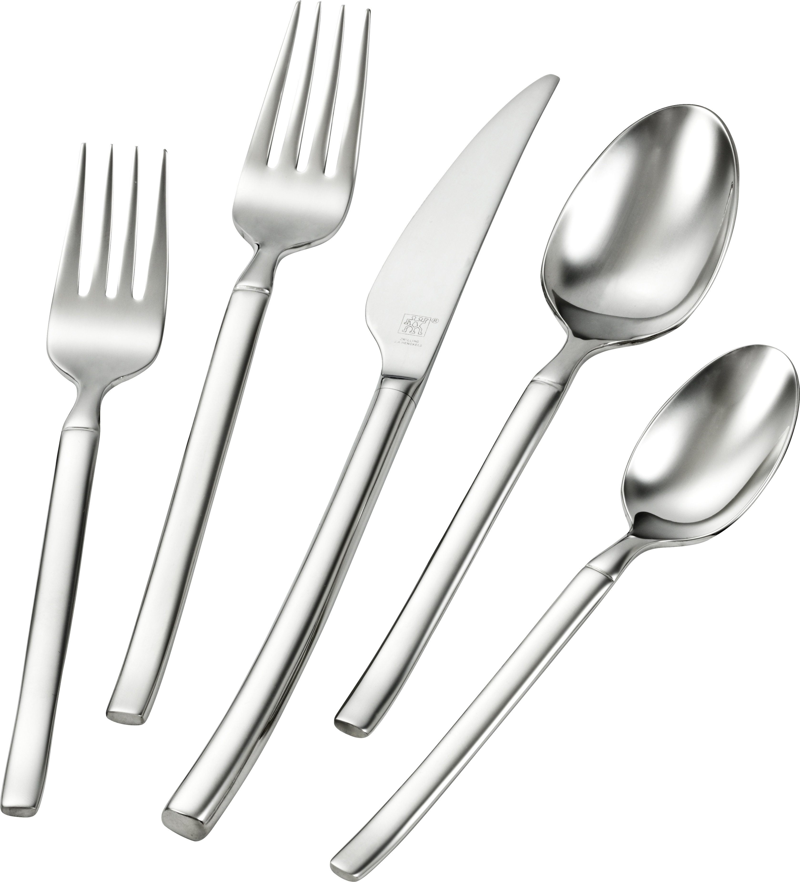 Zwilling Ja Henckels Opus 45 Piece 1810 Stainless Steel Flatware Set