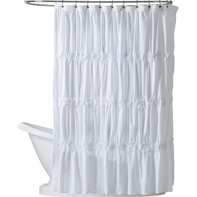 Lark Manor Wynne Single Shower Curtain Reviews Wayfair
