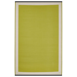 Reva Hand Woven Green Indoor/Outdoor Area Rug