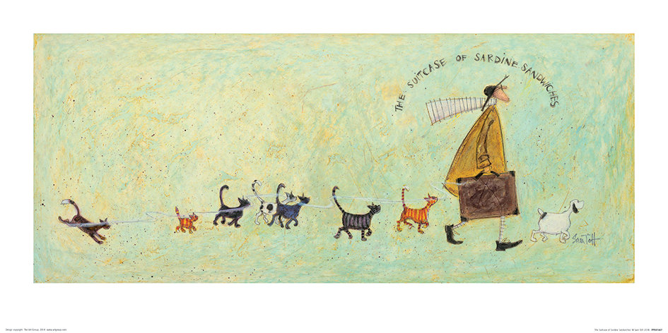 Sam Toft by Sam Toft - Picture Frame Print on Canvas