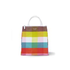 Collegiate Patterned Large Collapsible Picnic Tote