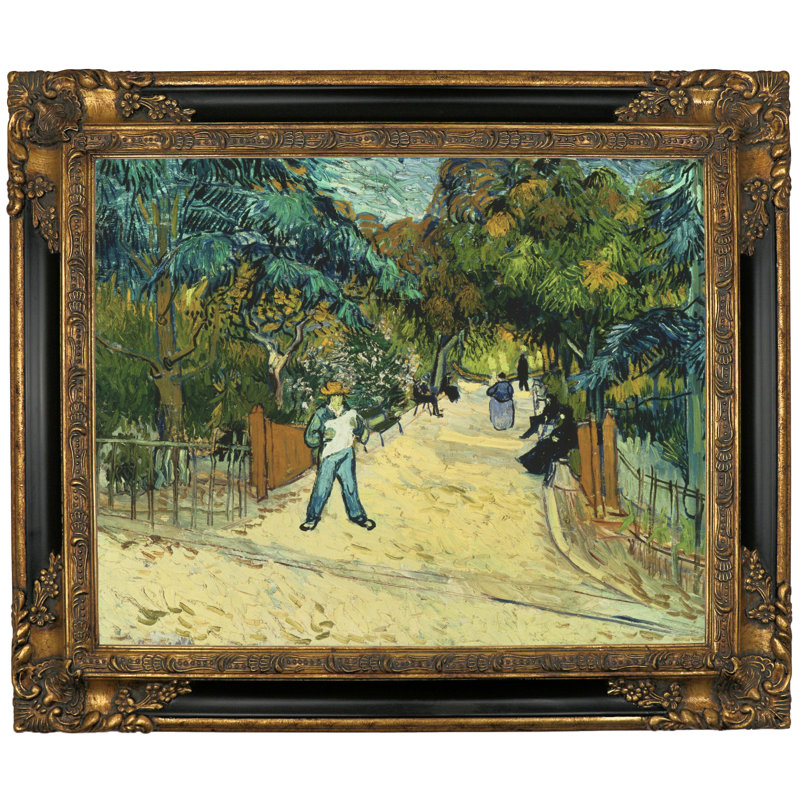 Darby Home Co Entrance To The Public Gardens In Arle 1888 By