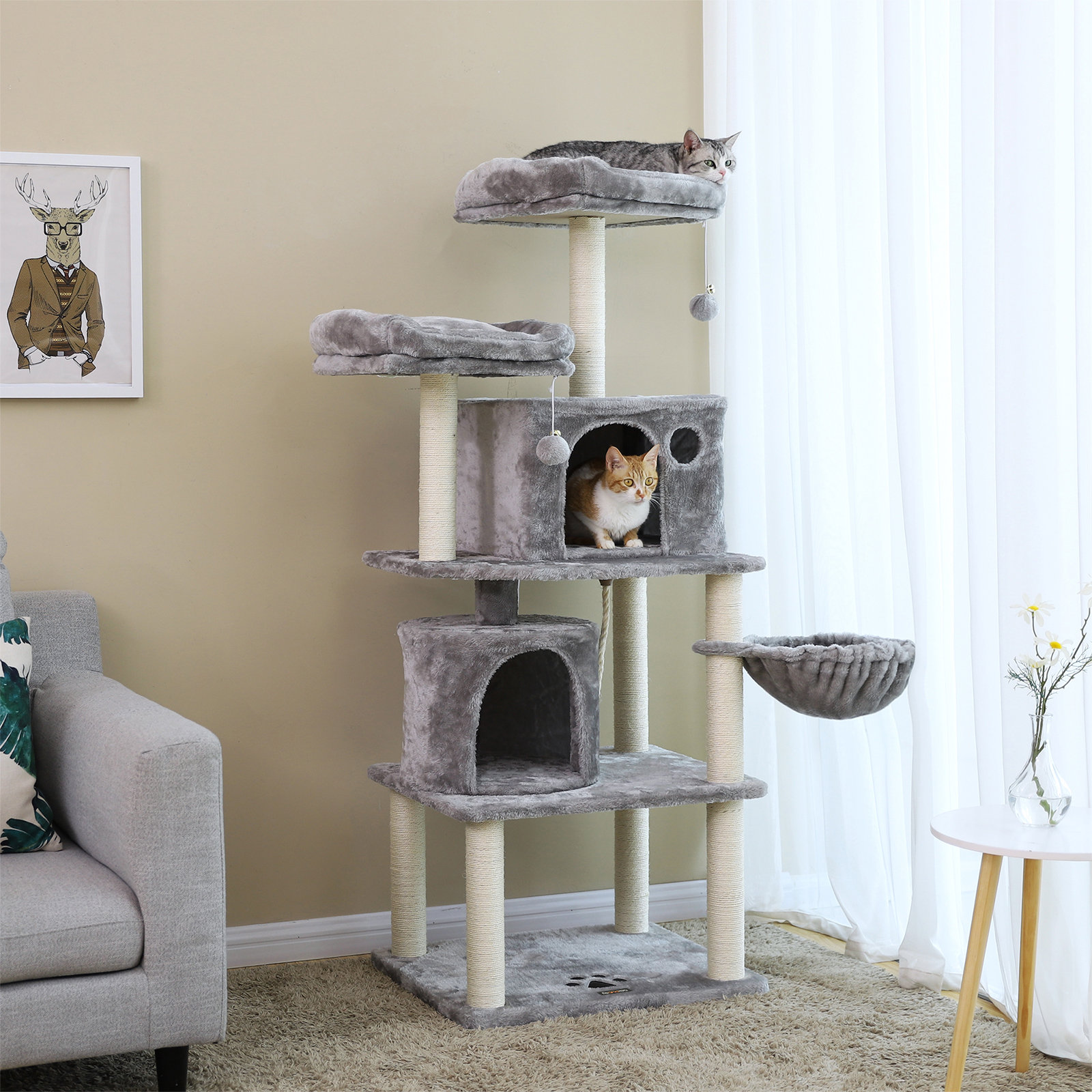 multi level cat tree