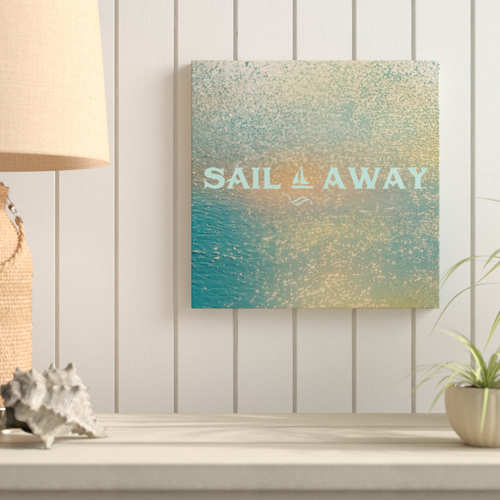 Highland Dunes 'Sparkling Sea II' Graphic Art Print on Paintings Handmade Products Sparkle Baby Palette Handmade
