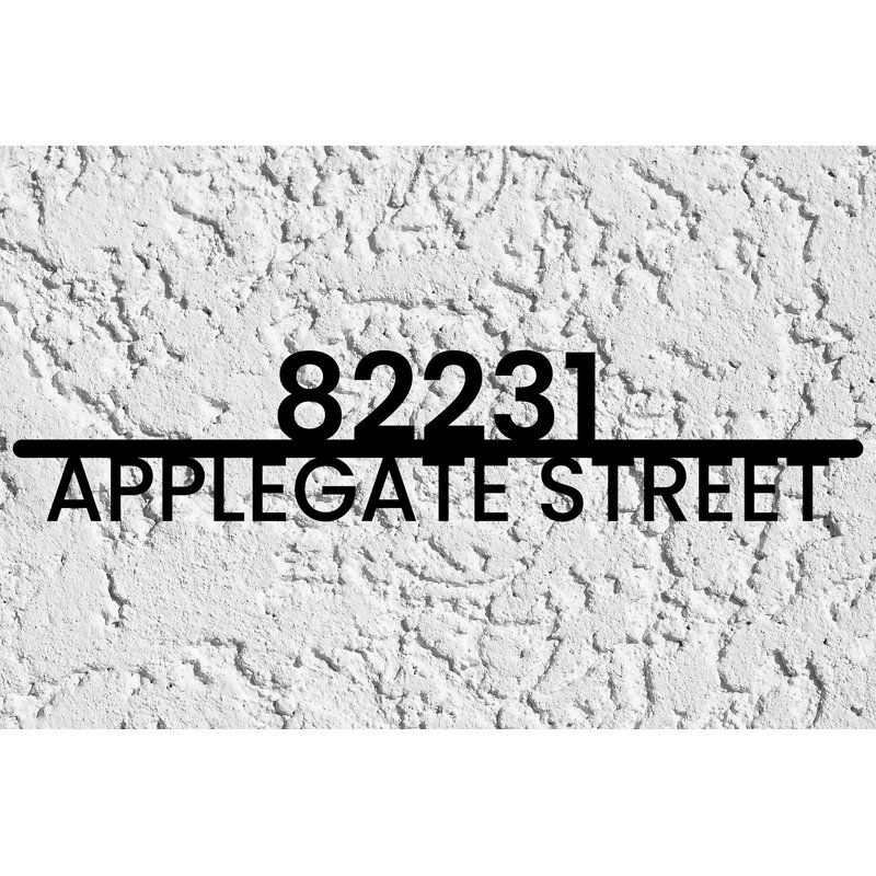 Poem Design Personalized Street Name And House Number 2 Line Wall Address Plaque Wayfair Poem Design Personalized Street Name And House Number 2 Line Wall Address Plaque Wayfair