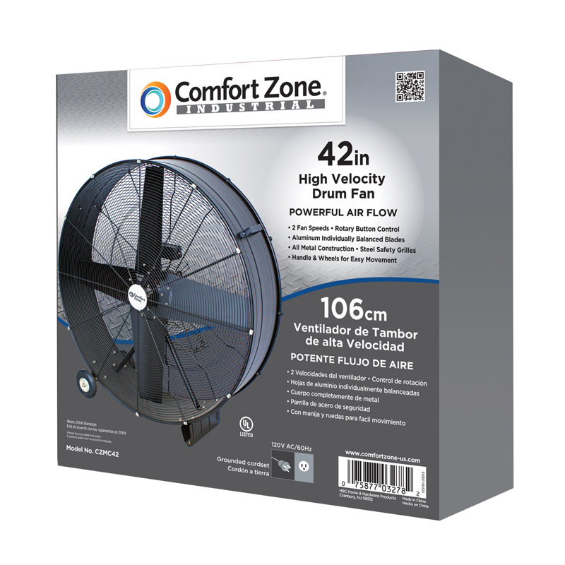 Comfort Zone 42 Box Fan Wayfair