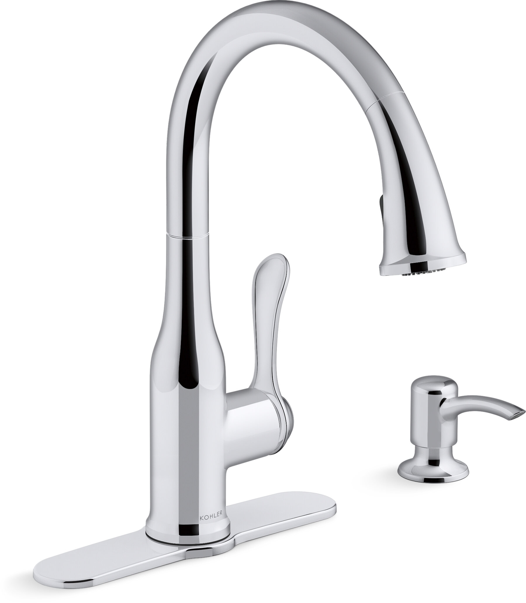 Kohler Motif Pulldown Kitchen Faucet | Wayfair