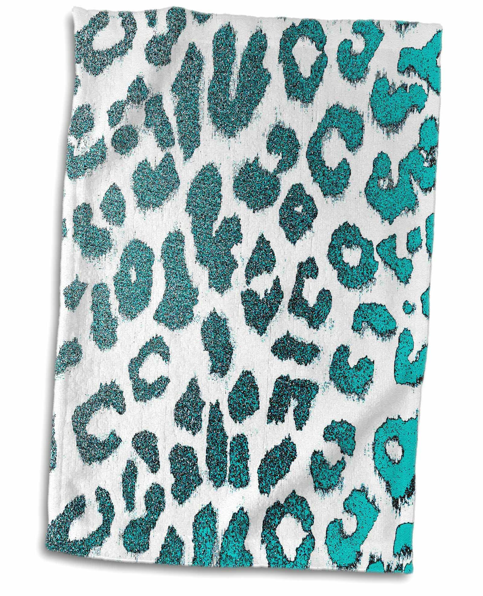 leopard print dish towels