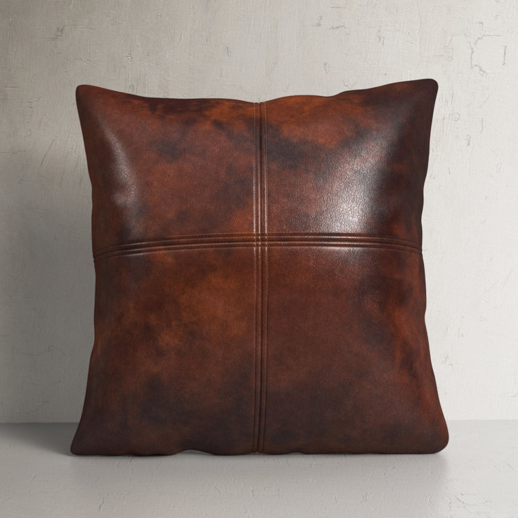 suede throw pillows